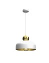 Milagro Lampa Wisząca HARALD GOLD/WHITE 1xE27 MLP7243