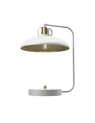Milagro Desk Lamp FELIX WHITE/GOLD 1xE27 MLP7706