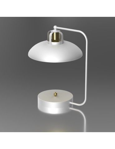 Milagro Lampka biurkowa FELIX WHITE/GOLD 1xE27 MLP7706 - produkt 2