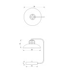 Decorative table lamps - Milagro Desk Lamp FELIX WHITE/GOLD 1xE27 MLP7706 - product 4