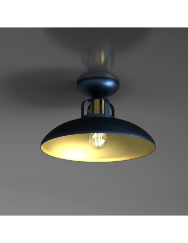 Milagro Lampa sufitowa FELIX NAVY BLUE/GOLD 1xE27 MLP7713 - produkt 2