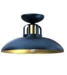 Loft ceiling lamps - industrial - Milagro FELIX NAVY BLUE/GOLD 1xE27 MLP7713 ceiling lamp. - product 4