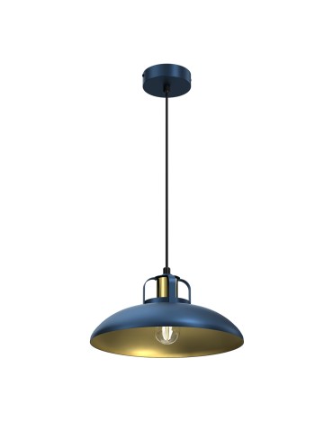 Milagro FELIX NAVY BLUE/GOLD 1xE27 pendant lamp MLP7714