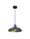 Milagro FELIX NAVY BLUE/GOLD 1xE27 pendant lamp MLP7714