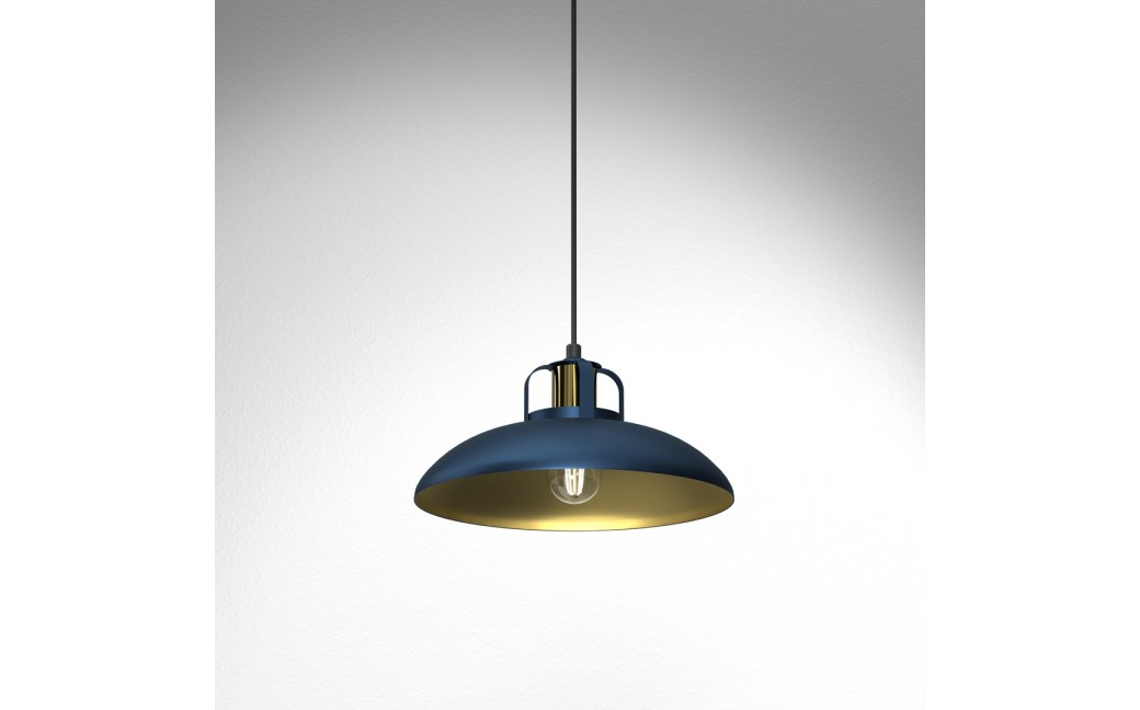 Milagro Lampa wisząca FELIX NAVY BLUE/GOLD 1xE27 MLP7714