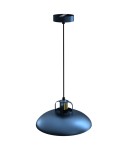 Loft pendant lamps - Milagro FELIX NAVY BLUE/GOLD 1xE27 pendant lamp MLP7714 - product 6