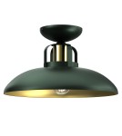 Loft ceiling lamps - industrial - Milagro FELIX GREEN/GOLD 1xE27 MLP7708 ceiling lamp. - product 1