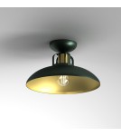Loft ceiling lamps - industrial - Milagro FELIX GREEN/GOLD 1xE27 MLP7708 ceiling lamp. - product 2