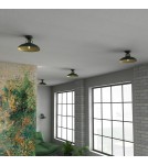 Loft ceiling lamps - industrial - Milagro FELIX GREEN/GOLD 1xE27 MLP7708 ceiling lamp. - product 3