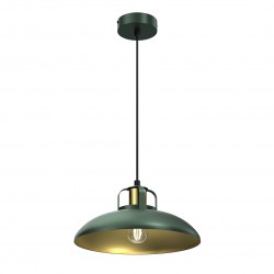 Milagro Lampa wisząca FELIX GREEN/GOLD 1xE27 MLP7709