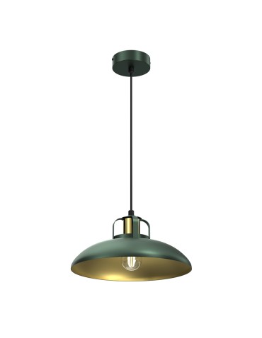 Milagro FELIX GREEN/GOLD 1xE27 pendant lamp MLP7709