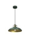 Milagro Lampa wisząca FELIX GREEN/GOLD 1xE27 MLP7709