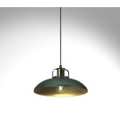 Loft pendant lamps - Milagro FELIX GREEN/GOLD 1xE27 pendant lamp MLP7709 - product 2