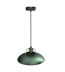 Loft pendant lamps - Milagro FELIX GREEN/GOLD 1xE27 pendant lamp MLP7709 - product 6