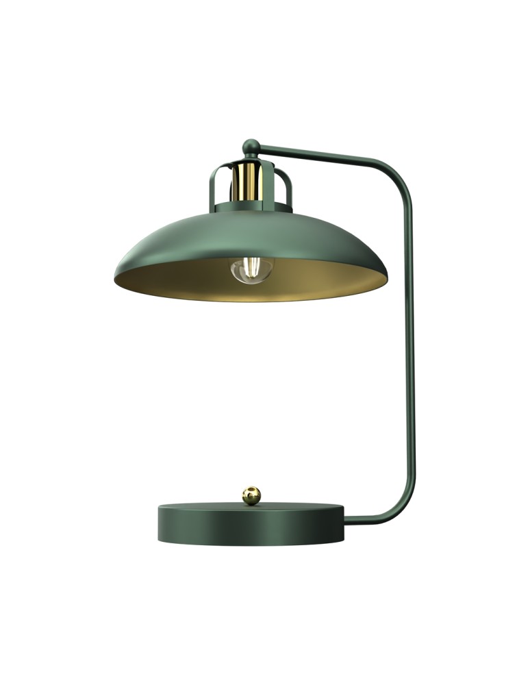 Decorative table lamps - Milagro Desk Lamp FELIX GREEN/GOLD 1xE27 MLP7711 - product kolory-swiatla.pl 1