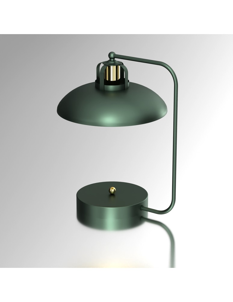 Decorative table lamps - Milagro Desk Lamp FELIX GREEN/GOLD 1xE27 MLP7711 - product kolory-swiatla.pl 2