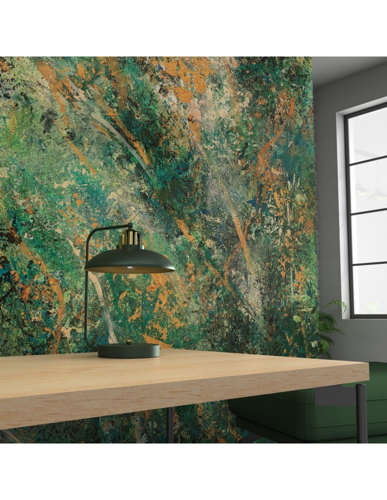 Decorative table lamps - Milagro Desk Lamp FELIX GREEN/GOLD 1xE27 MLP7711 - product kolory-swiatla.pl 3