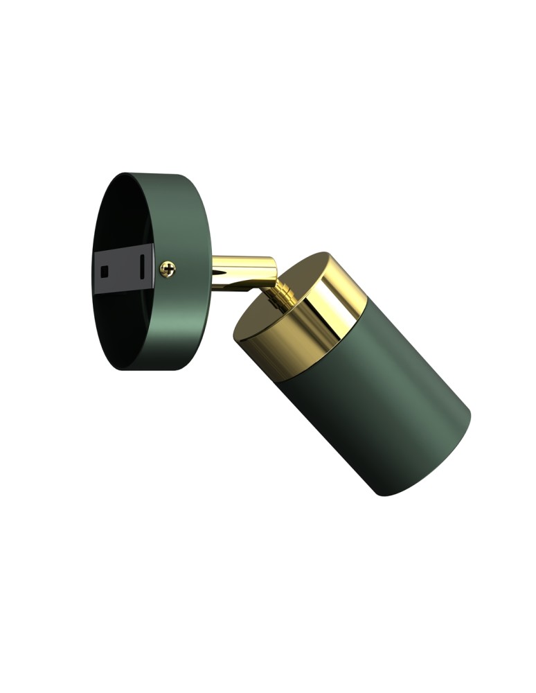 Adjustable wall lamps - Milagro Wall lamp JOKER GREEN/GOLD 1xGU10 MLP7717 - product kolory-swiatla.pl 3