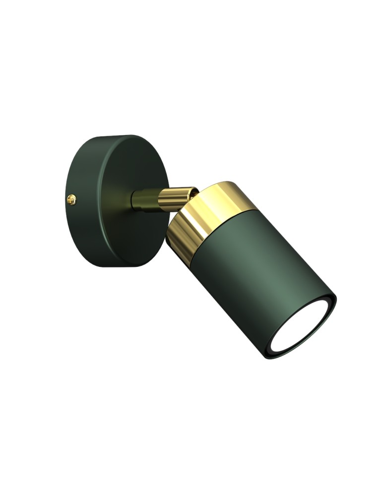 Adjustable wall lamps - Milagro Wall lamp JOKER GREEN/GOLD 1xGU10 MLP7717 - product kolory-swiatla.pl 6