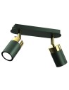Milagro JOKER GREEN/GOLD 2xGU10 MLP7718 ceiling lamp.