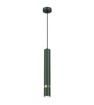 Pendant tube lamps - Milagro JOKER GREEN/GOLD 1xGU10 pendant lamp MLP7720 - product 1