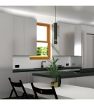 Pendant tube lamps - Milagro JOKER GREEN/GOLD 1xGU10 pendant lamp MLP7720 - product 5