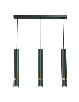 Milagro Lampa wisząca JOKER GREEN/GOLD 3xGU10 MLP7721