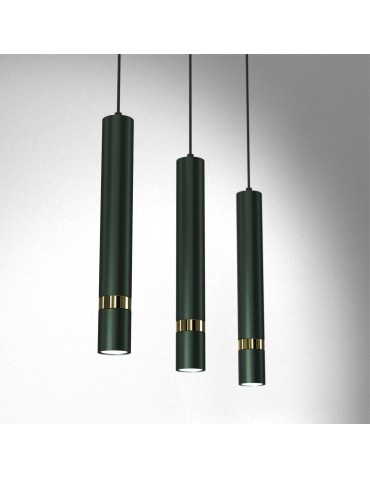 Milagro Lampa wisząca JOKER GREEN/GOLD 3xGU10 MLP7721 - produkt 2