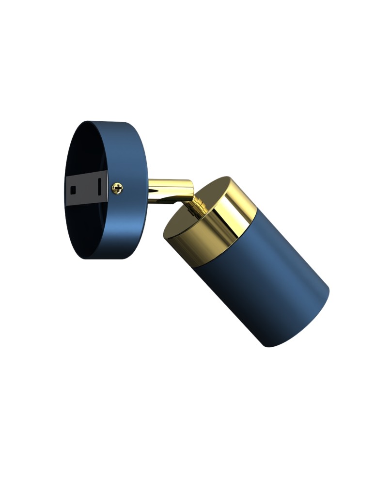 Adjustable wall lamps - Milagro Wall lamp JOKER NAVY BLUE/GOLD 1xGU10 MLP7722 - product kolory-swiatla.pl 7