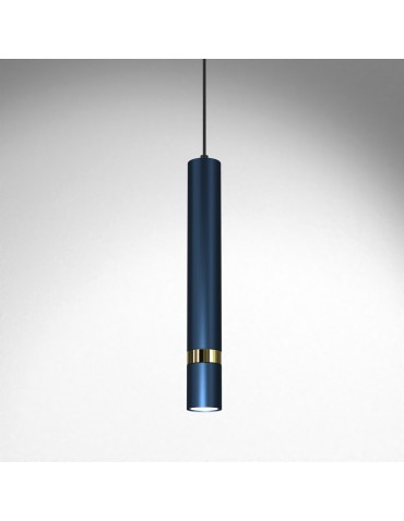 Milagro JOKER NAVY BLUE/GOLD 1xGU10 pendant lamp MLP7725 - product 2