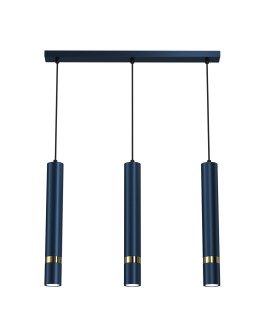Milagro Lampa wisząca JOKER NAVY BLUE/GOLD 3xGU10 MLP7726
