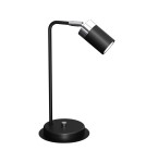 Desk lamps - Milagro JOKER BLACK/CHROME 1xGU10 bedside lamp MLP7749 - product 1