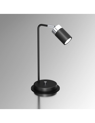 Milagro Lampka nocna JOKER BLACK/CHROME 1xGU10 MLP7749 - produkt 2