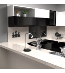 Desk lamps - Milagro JOKER BLACK/CHROME 1xGU10 bedside lamp MLP7749 - product 4