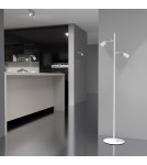 Adjustable floor lamps - Milagro Floor lamp JOKER WHITE/CHROME 1xGU10 MLP7752 - product 4