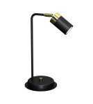 Desk lamps - Milagro JOKER BLACK/GOLD 1xGU10 bedside lamp MLP7534 - product 1