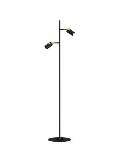 Milagro Lampa podłogowa JOKER BLACK/GOLD 1xGU10 MLP7535