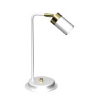 Desk lamps - Milagro JOKER WHITE/GOLD bedside lamp 1xGU10 MLP7536 - product 1