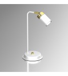 Desk lamps - Milagro JOKER WHITE/GOLD bedside lamp 1xGU10 MLP7536 - product 2