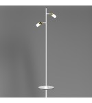 Adjustable floor lamps - Milagro Floor lamp JOKER WHITE/GOLD 1xGU10 MLP7537 - product 2