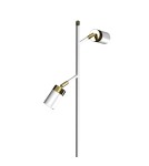 Adjustable floor lamps - Milagro Floor lamp JOKER WHITE/GOLD 1xGU10 MLP7537 - product 3