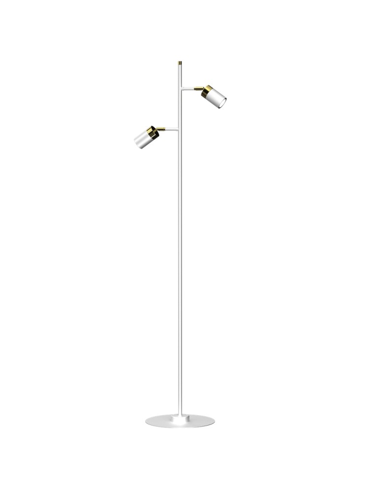 Adjustable floor lamps - Milagro Floor lamp JOKER WHITE/GOLD 1xGU10 MLP7537 - product kolory-swiatla.pl 6
