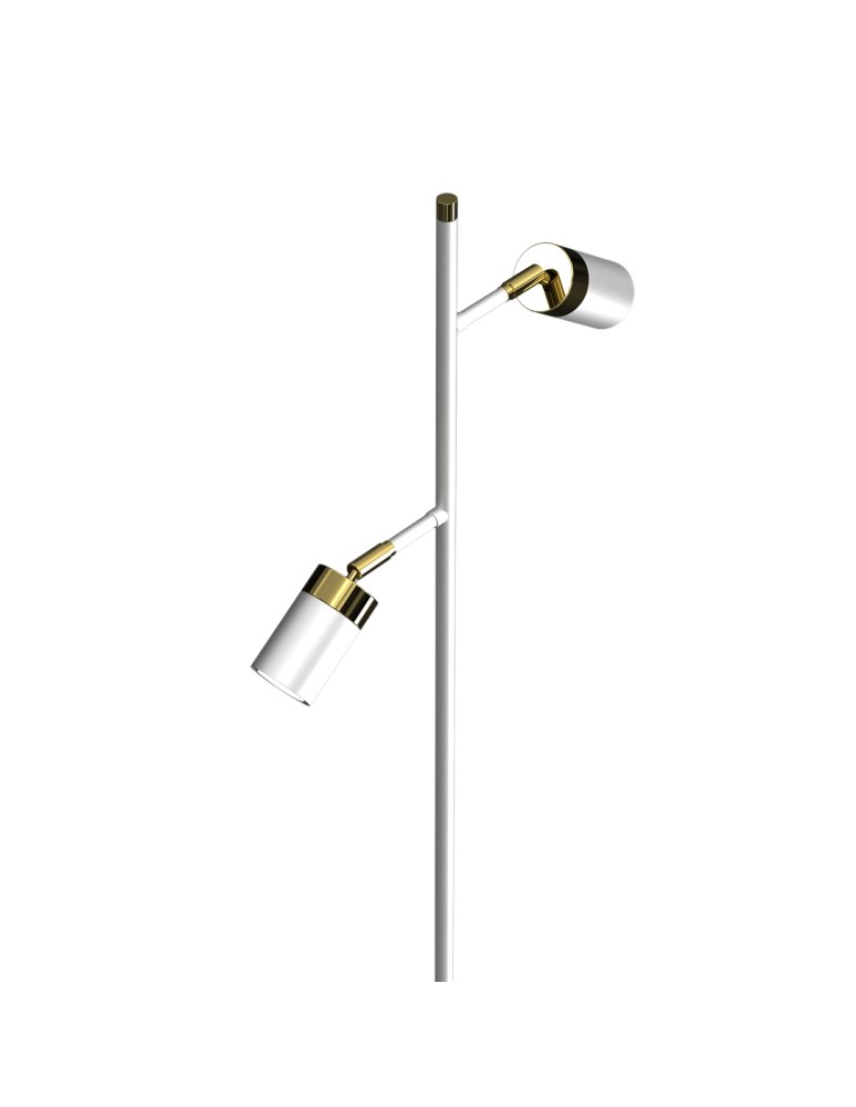 Adjustable floor lamps - Milagro Floor lamp JOKER WHITE/GOLD 1xGU10 MLP7537 - product kolory-swiatla.pl 7