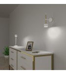 Milagro Kinkiet ARENA WHITE/GOLD 1xGX53 MLP7753