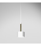 Milagro Lampa wisząca ARENA WHITE/GOLD 1xGX53 MLP7754