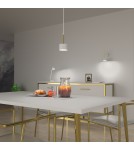 Milagro Lampa wisząca ARENA WHITE/GOLD 1xGX53 MLP7754