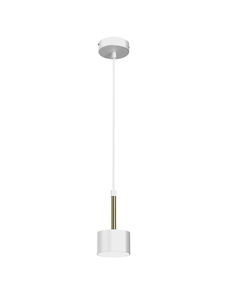 Milagro Lampa wisząca ARENA WHITE/GOLD 1xGX53 MLP7754