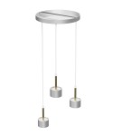 Milagro Lampa wisząca ARENA WHITE/GOLD 3xGX53 MLP7756