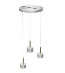 Milagro Lampa wisząca ARENA WHITE/GOLD 3xGX53 MLP7756