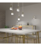 Product categories - Milagro ARENA WHITE/GOLD 5xGX53 pendant lamp MLP7757 - product 4